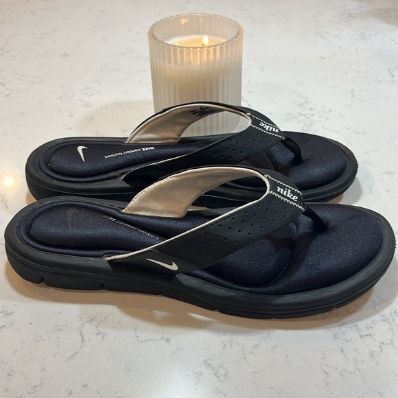 Nike Comfort Sandals Thong Flip Flops Size 10 - Picture 8 of 15